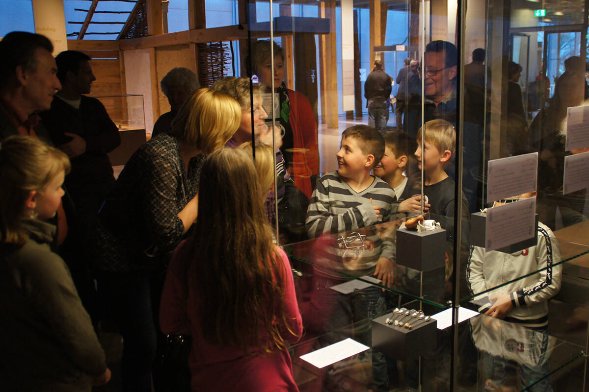 Impression von der Ausstellungseröffnung.