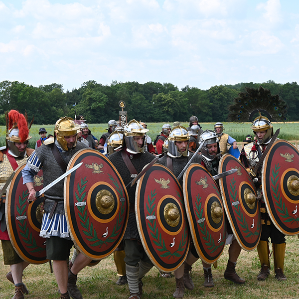 Die Legio III Italica nimmt an unserem Programm zum Tag des offenen Denkmals teil. · © krm manching / Foto: Jasmin Braun