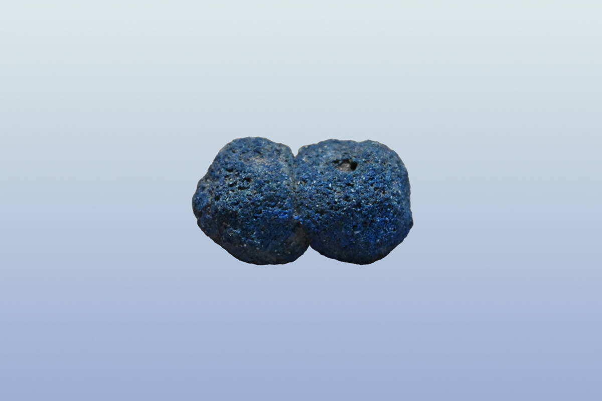 Römisches Farbpigment Ägyptisch Blau aus Oberstimm.