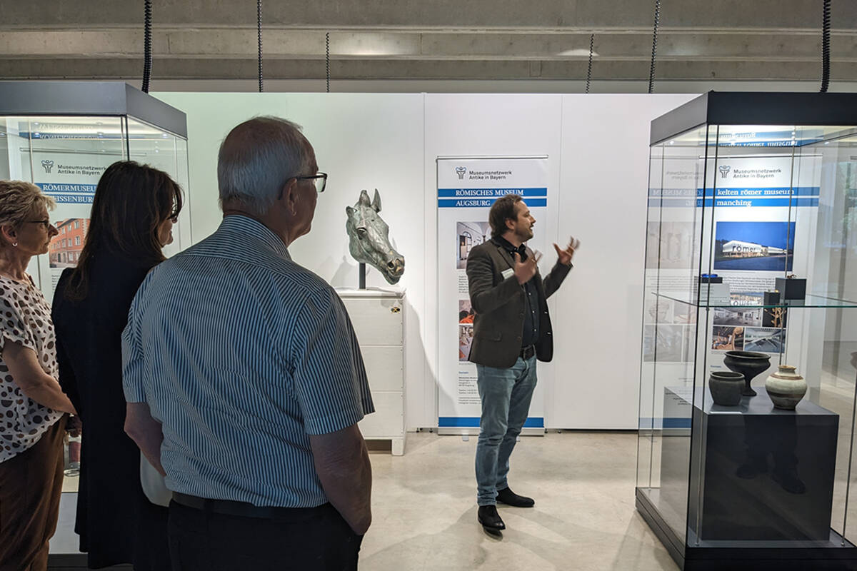 Führung durch die Sonderausstellung »Antike in Bayern« durch Markus Strathaus M.A.