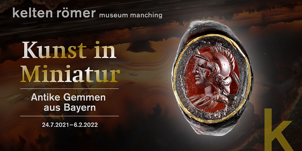 Cover des Faltblattes zur Sonderausstellung »Kunst in Miniatur«