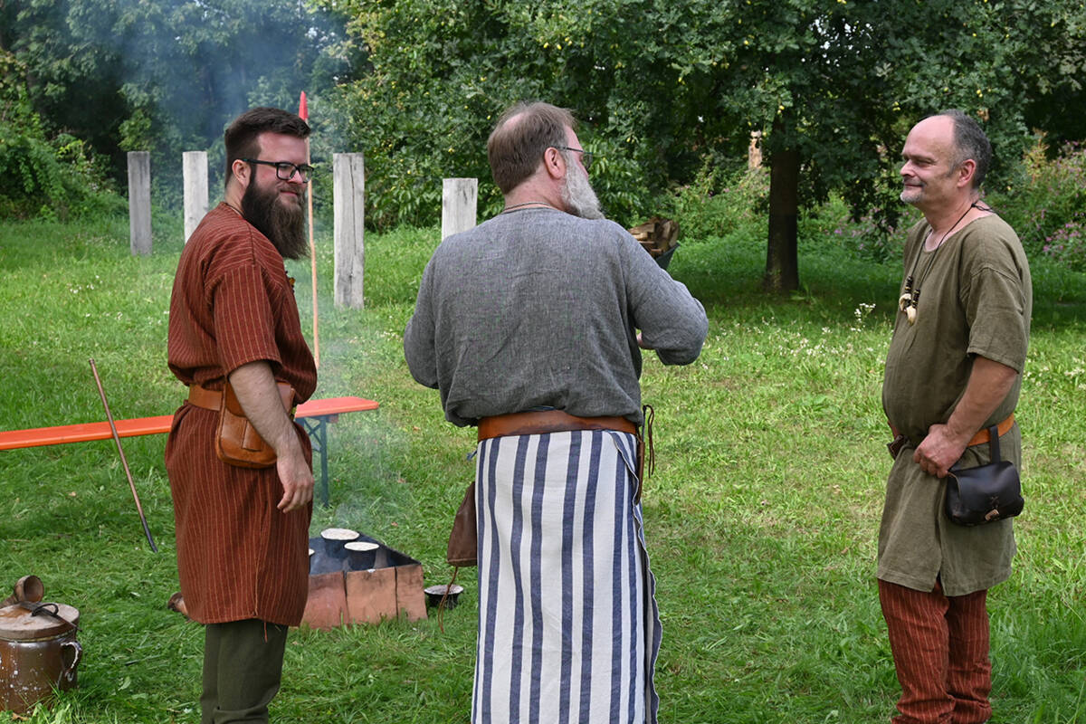 Mit von der Partie waren auch die Kelten von Touta Nanto En aus dem Inntal.