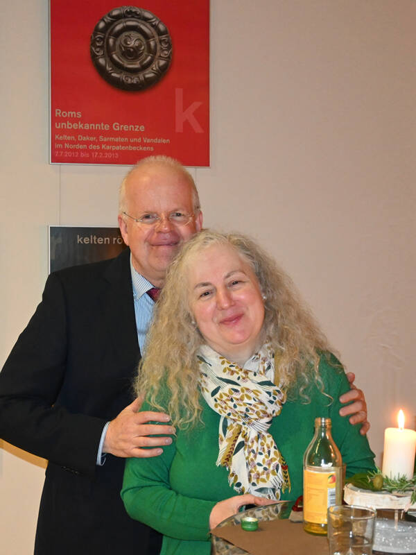 Ehepaar Kurtz freut sich über einen gelungenen Abend.