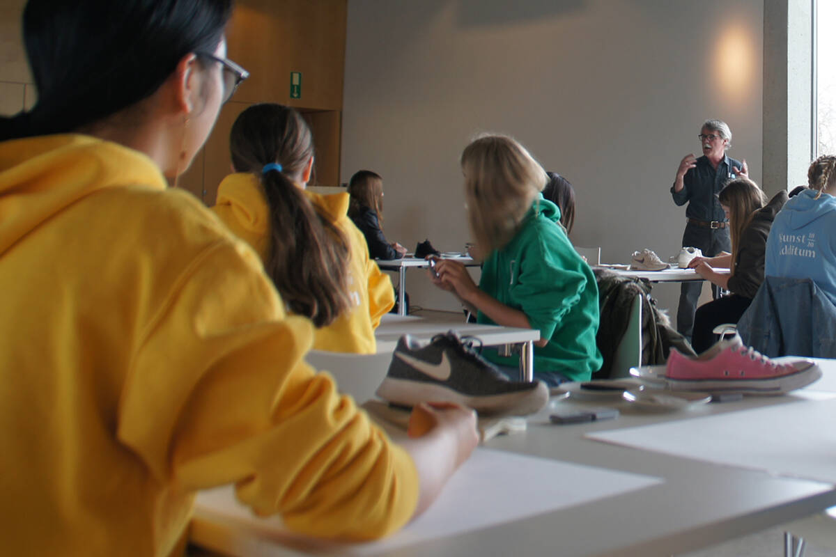 Zeichenkurs für OberstufenschülerInnen des Schyren-Gymnasiums Pfaffenhofen.