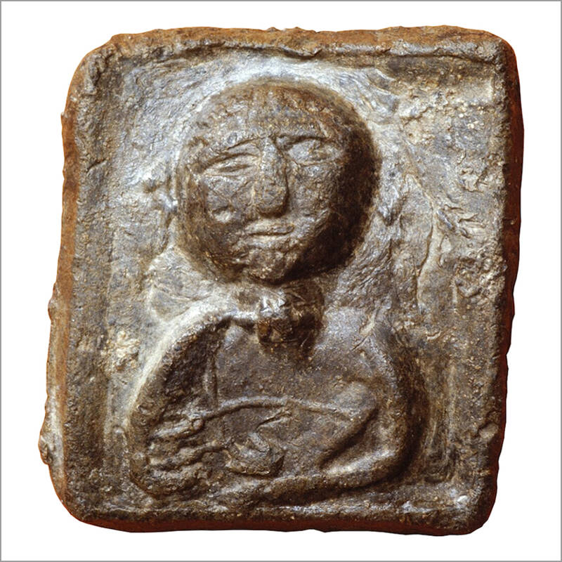 Das 125 g wiegende Bleigewicht aus der Keltenstadt von Manching.