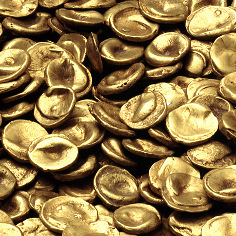 Artikelbild: Der keltische Goldschatz von Manching. © ASM / Foto: Manfred Eberlein