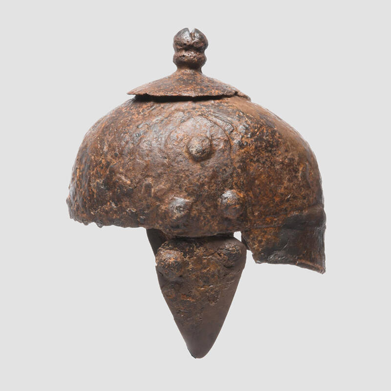 Keltischer Eisenhelm aus Lychnidos.