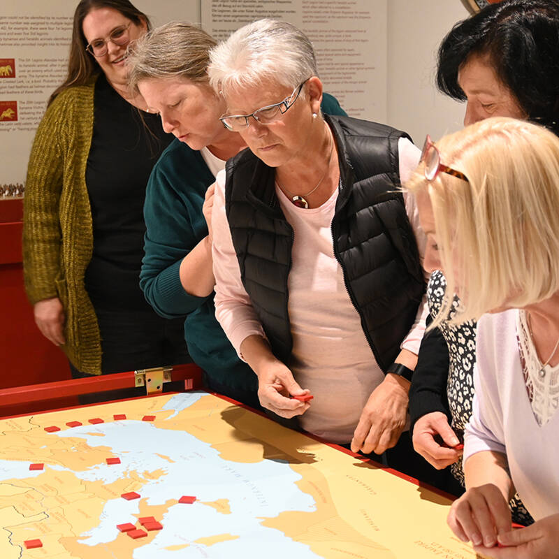 Bei der Mitmachstation »Strategen gesucht!« war taktisches Gespür gefragt.