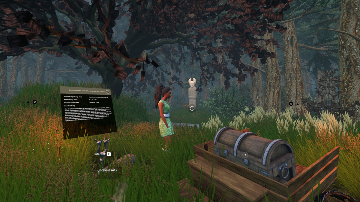 Mit einem Avatar begibt man sich auf die Suche nach keltischen Objekten, um an einen Schatz zu gelangen.